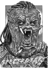 PREDATOR ORIGINAL ART "Dek" by