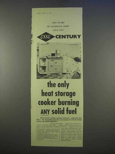 1955 esse century - century, cooker
