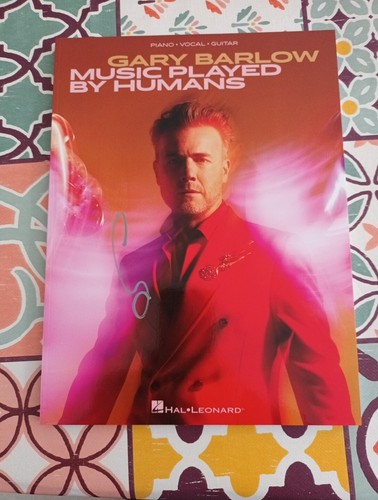 Signed gary barlow - gary,