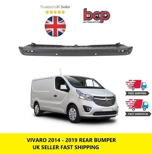 Vauxhall vivaro rear bumper - rear,