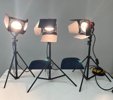 IANIRO 3x 800W RED HEAD KIT - WITH STANDS AND BAG