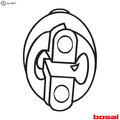 Rubber strip exhaust - rubber, system