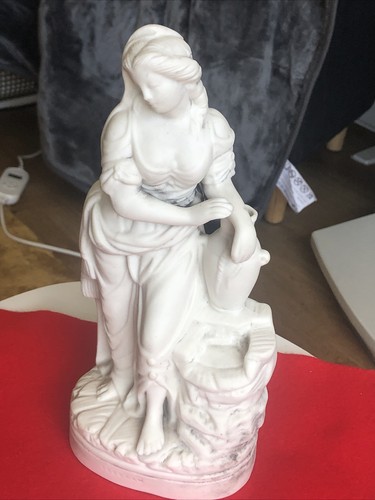 Rare antique 19c parian - parian, ware
