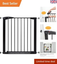 Extra Wide Black Stair Gate