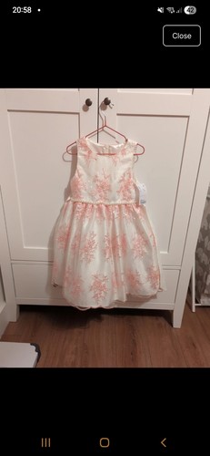 Girl flower detail - girl's, dress