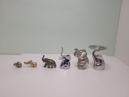 Vintage brass silver tone - brass, +