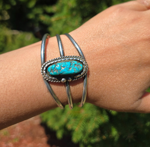Vintage navajo sterling silver - vintage,