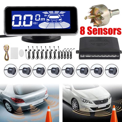 Front and rear - sensors, lcd