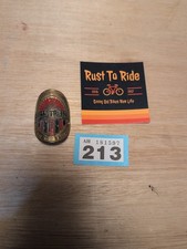 Vintage Bicycle Armstrong Head Badge #213