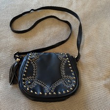 Next Black Crossbody studded