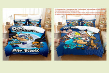 ?Single Double Kids' Bedding Set DOG P1LKEY Duvet Cover Pillowcase GIFT