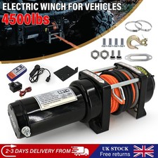 Electric Winch 12V 4500lbs