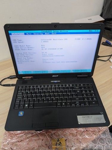 Acer aspire 5334 intel - acer,