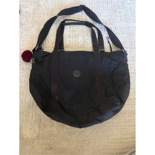 Kipling black tote shoulder - kipling,