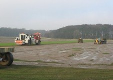 Photo 6x4 Harvesting turf