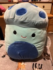 Ankur 12” Teal Mushroom