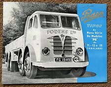 FODEN FE FG TIPPER TRUCK