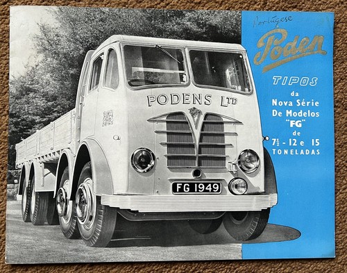 Foden tipper truck - foden, fg