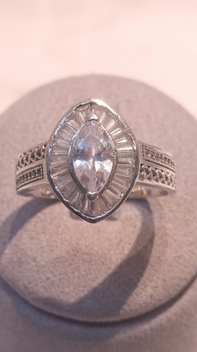 Sterling silver 925 cocktail - silver,
