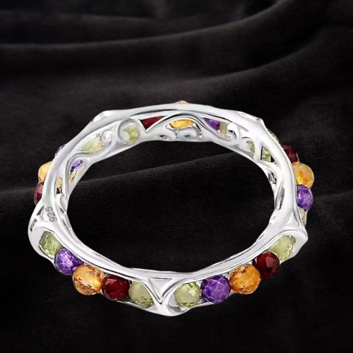 Sterling silver ring with - ring, 25