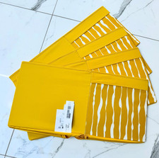 4 x IKEA Dark Yellow Drona