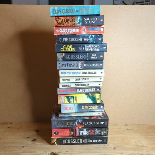 Clive cussler book bundle - bundle, x