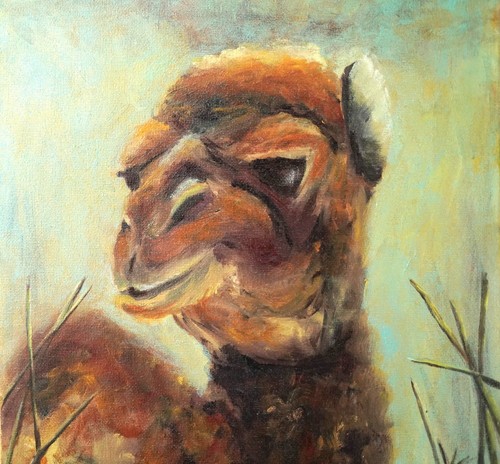 Original hand paint oil - hand,