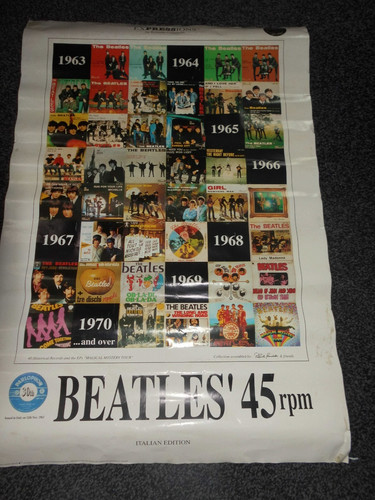 The beatles poster 1993 - the, apple