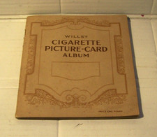 Wills Cigarette cards Album