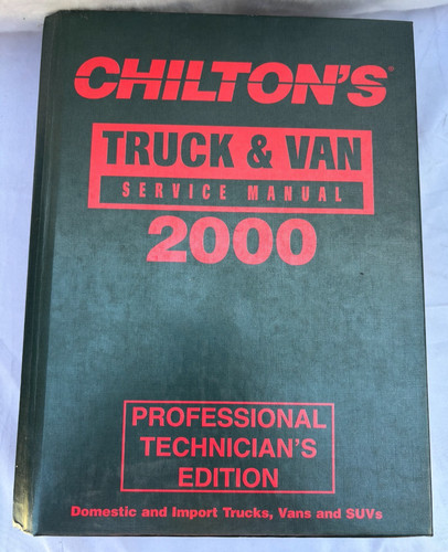 Chiltons truck van service - van,