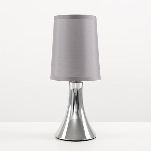 Chrome touch table lamp 31cm - lamp,