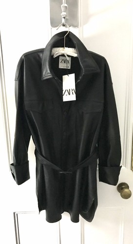 Zara long faux leather - long,