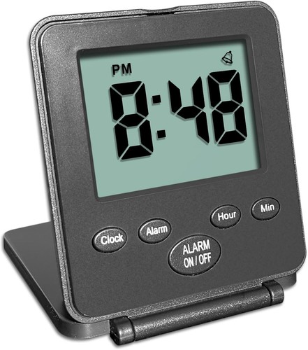 Digital travel alarm clock - travel,