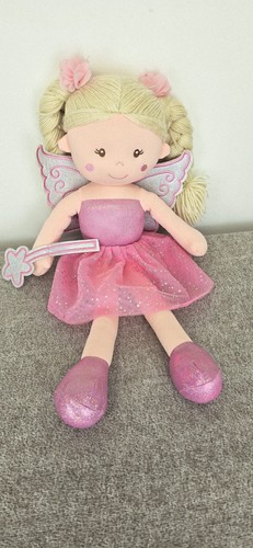 Tjm fairy rag doll with - fairy,