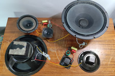 Peerless Alnico 10" Drivers + mids & tweeters * Vintage HiFi Speakers* See Video