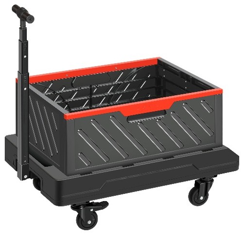 Foldable trolley crate boot - foldable,