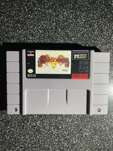Shadowrun super nintendo - shadowrun,
