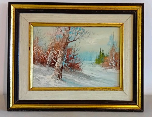 Original framed winter - framed,