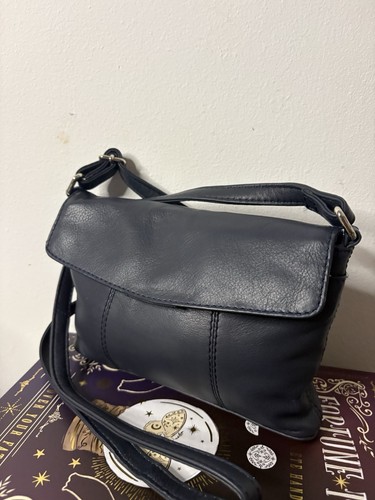 Navy blue genuine leather - navy,