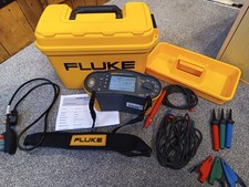 Fluke 1662 Multifunction Tester Fluke leads & case & NEW 12 month calibration