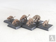 (667) Giant Rats Pack Skaven Chaos Sigmar Old World Warhammer