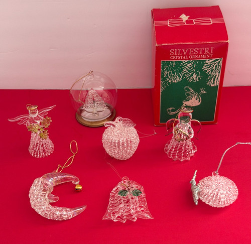 Vintage spun glass - , crystal