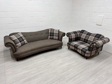 DFS Moray Brown 4 Seater + Cuddle Chair Sofa Set Delivery Available