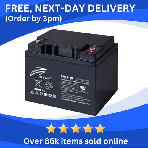 12v 40ah agm - 12v,