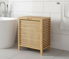 Wooden Laundry Basket Bamboo