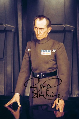 Peter cushing signed - signed, autograph