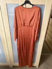 TFNC Burnt Orange Maxi Dress