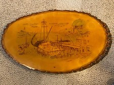 Vintage 1983 Drawing Wood