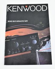 Original Kenwood Home Hi-Fi Separates Sales Catalogue Brochure 1994/95