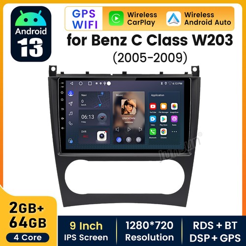 Car stereo radio android13 gps - car,